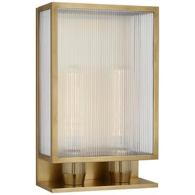 York Double Box Outdoor Wall Sconce