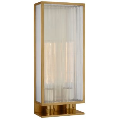 York Double Box Wall Sconce