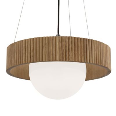 Arena Ring and Globe Chandelier