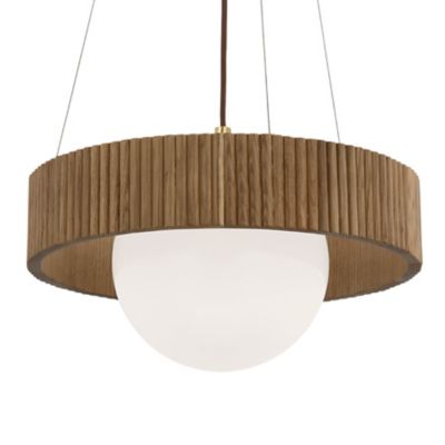 Arena Ring and Globe Chandelier