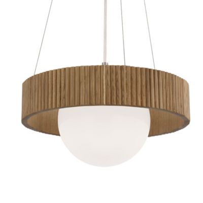 Arena Ring and Globe Chandelier