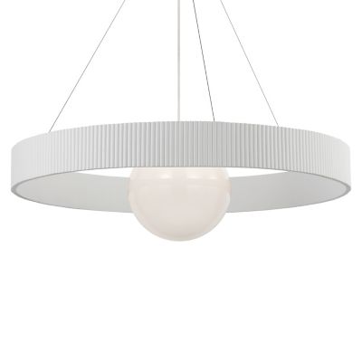 Arena Ring and Globe Chandelier