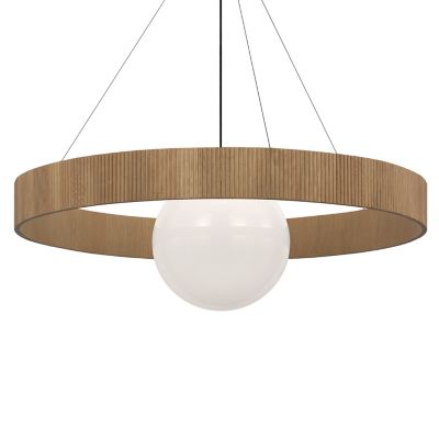Arena Ring and Globe Chandelier