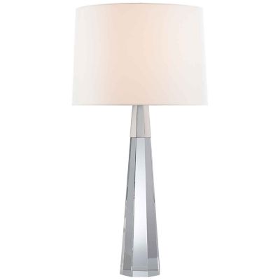 Olsen Table Lamp (Crystal with Nickel|Large) - OPEN BOX