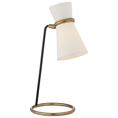 Clarkson Table Lamp (Black and Antique Brass) - OPEN BOX
