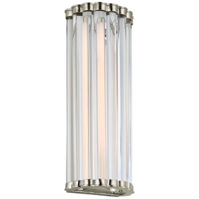 Kean LED Wall Sconce (Polished Nickel|Small) - OPEN BOX