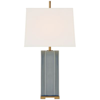 Niki Table Lamp (Polar Blue Crackle) - OPEN BOX