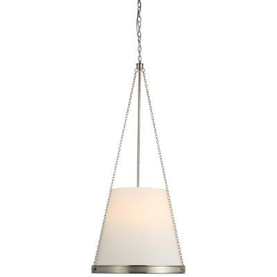 Reese Pendant (Polished Nickel|White) - OPEN BOX