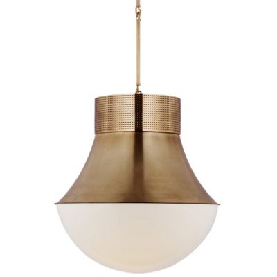 Precision Pendant (Antique-Burnished Brass|Large) - OPEN BOX