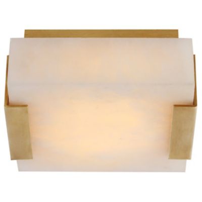 Covet Clip Solitaire LED Flushmount (Brass|Low) - OPEN BOX