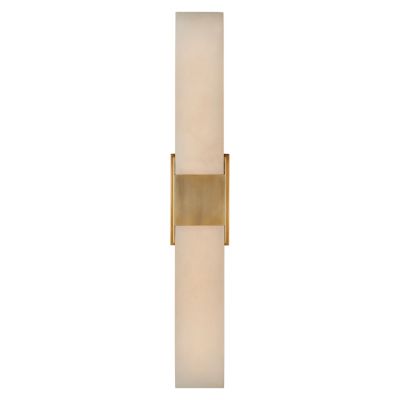 Covet LED Double Box Wall Sconce (Burnished Brass)-OPEN BOX
