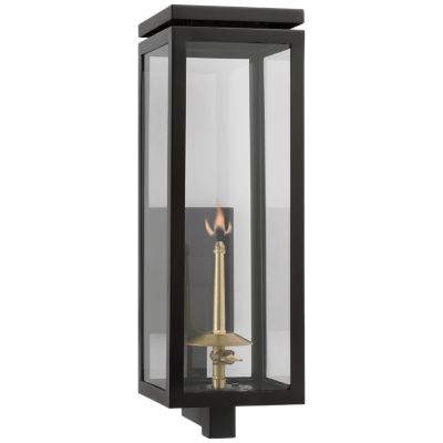 Fresno Outdoor Bracketed Gas Wall Lantern - OPEN BOX