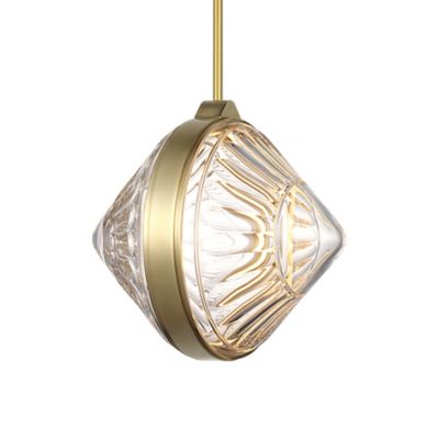 Copper Coast Olive Cut LED Pendant