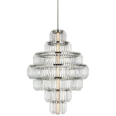 Killarney 32 Inch LED Layered Chandelier