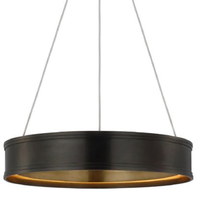 Connery LED Ring Chandelier (Bronze|18 In) - OPEN BOX
