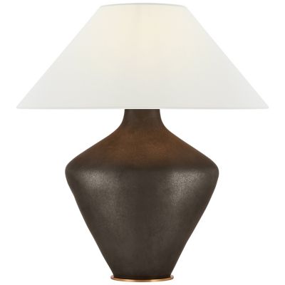 Rohs Extra Large Table Lamp(Stained Black Metallic)-OPEN BOX