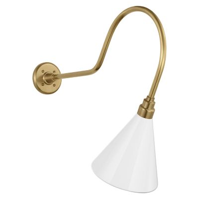 Academy Angled Outdoor Savannah Conical Wall Sconce