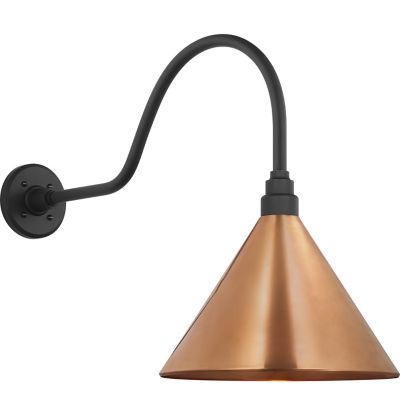 Academy Outdoor Flynn Savannah Conical Wall Sconce