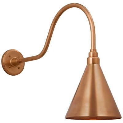 Academy Outdoor Flynn Savannah Conical Wall Sconce