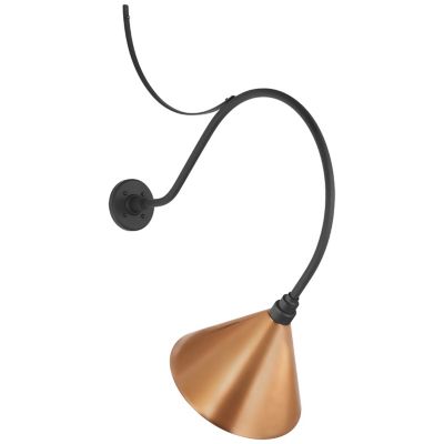 Academy Anchored Conical Savannah Outdoor Wall Sconce