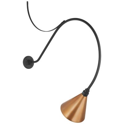Academy Anchored Conical Savannah Outdoor Wall Sconce