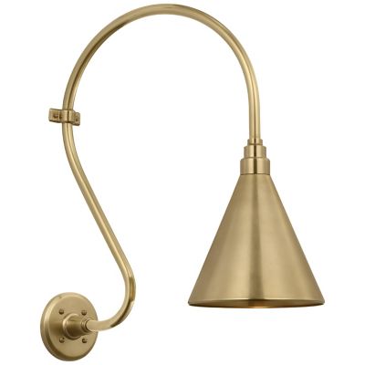 Academy Larabee Conical Savannah Outdoor Wall Sconce