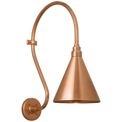 Academy Larabee Conical Savannah Outdoor Wall Sconce