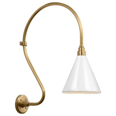 Academy Larabee Conical Savannah Outdoor Wall Sconce