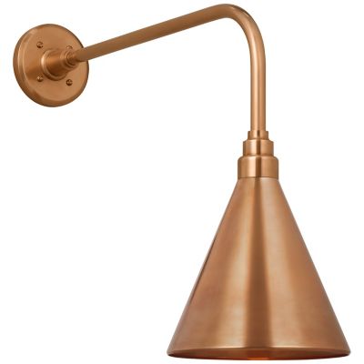 Academy Conical Savannah Outdoor Wall Sconce