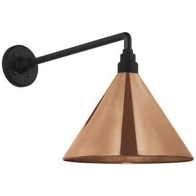 Academy Conical Savannah Outdoor Wall Sconce