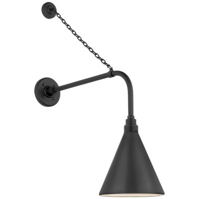 Academy Anchored Conical Savannah Outdoor Wall Sconce