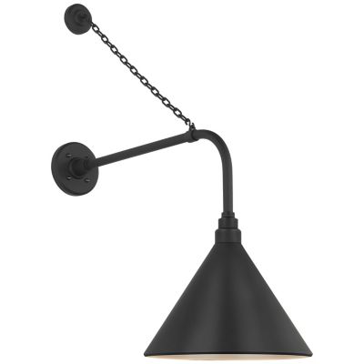 Academy Anchored Conical Savannah Outdoor Wall Sconce