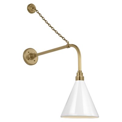 Academy Anchored Conical Savannah Outdoor Wall Sconce