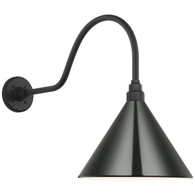 Academy Flynn Conical Savannah Outdoor Wall Sconce