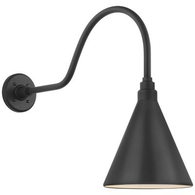 Academy Flynn Conical Savannah Outdoor Wall Sconce