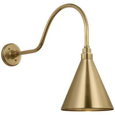 Academy Flynn Conical Savannah Outdoor Wall Sconce