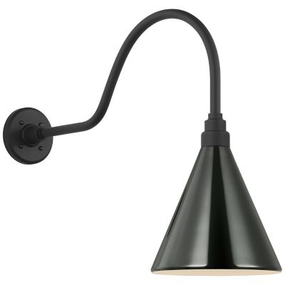 Academy Flynn Conical Savannah Outdoor Wall Sconce
