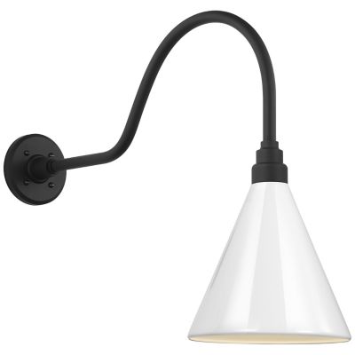 Academy Flynn Conical Savannah Outdoor Wall Sconce