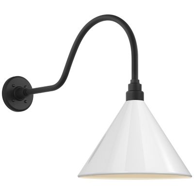 Academy Flynn Conical Savannah Outdoor Wall Sconce