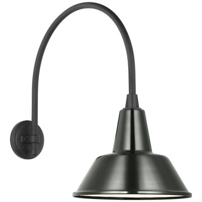 Academy Arched Bowers Outdoor Wall Sconce