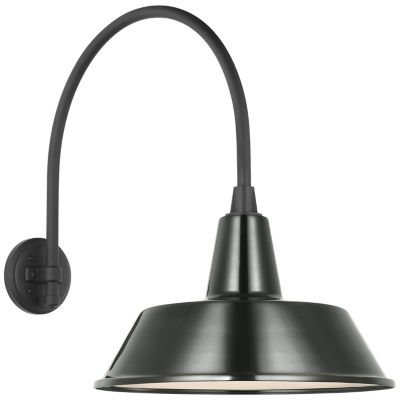Academy Arched Bowers Outdoor Wall Sconce