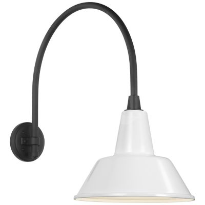 Academy Arched Bowers Outdoor Wall Sconce