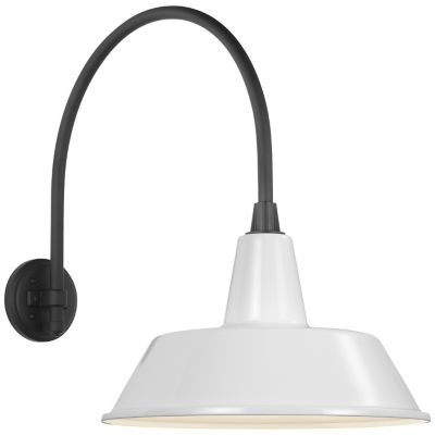 Academy Arched Bowers Outdoor Wall Sconce