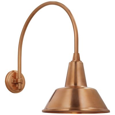 Academy Arched Bowers Outdoor Wall Sconce