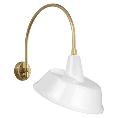 Academy Arched Bowers Outdoor Wall Sconce