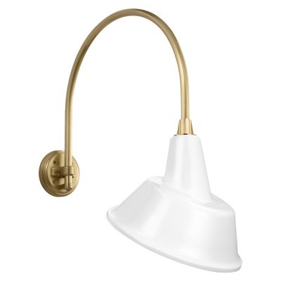 Academy Arched Bowers Outdoor Wall Sconce