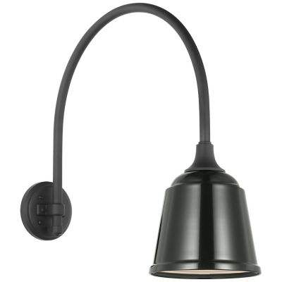 Academy Arched Rockhouse Outdoor Wall Sconce