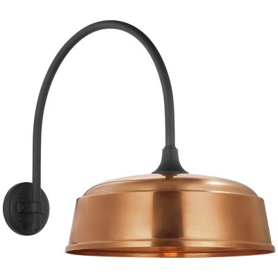 Academy Arched Rockhouse Outdoor Wall Sconce
