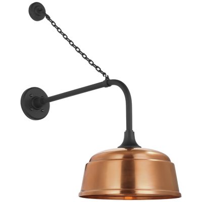 Academy Anchored Rockhouse Outdoor Wall Sconce