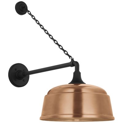 Academy Anchored Mack Rockhouse Outdoor Wall Sconce